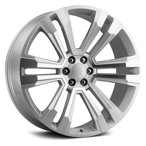 Replica Tech RT-4 Silver W/ Machined Face - Part Number RT4-2410XX20PSM-I Replica Tech RT-4 Silver W/ Machined Face Photo
