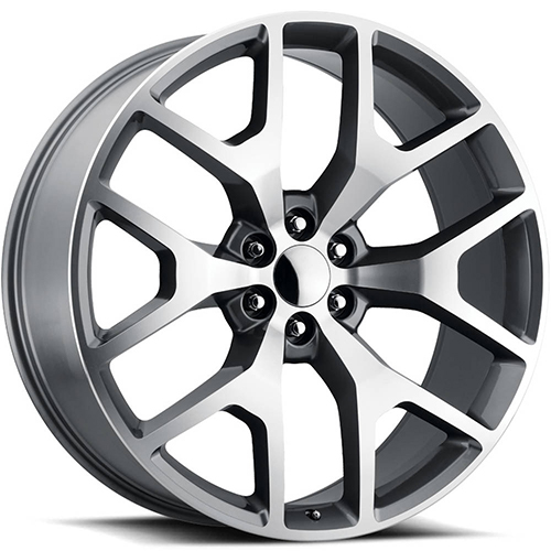 Replica Tech RT-6 Gray W/ Machined Face - Part Number RT6-2610XX30PGM-I Replica Tech RT-6 Gray W/ Machined Face Photo