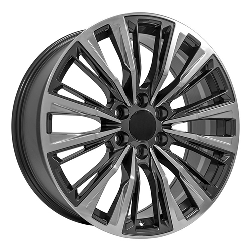 Replica Wheel Cadillac Escalade CA93 Gunmetal W/ Polished Face