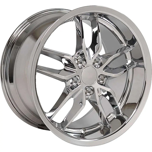 OE Wheels Chevrolet Corvette C7 Stingray CV18A Deep Dish Chrome - Part Number CV18A-D17095-5475-54C OE Wheels Chevrolet Corvette C7 Stingray CV18A Deep Dish Chrome Photo