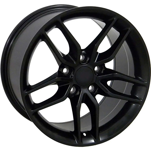 OE Wheels Chevrolet Corvette C7 Stingray CV27B Satin Black - Part Number CV27A-18105-5475-56B1 OE Wheels Chevrolet Corvette C7 Stingray CV27B Satin Black Photo