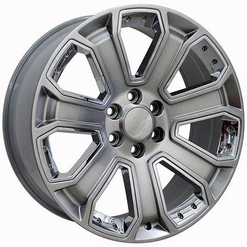 OE Wheels Chevrolet Silverado CV93 Hyper Black Photo