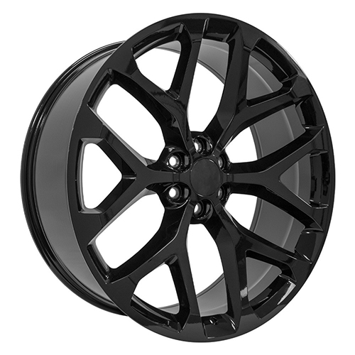 Replica Wheel Chevrolet Silverado CV98B Gloss Black Photo