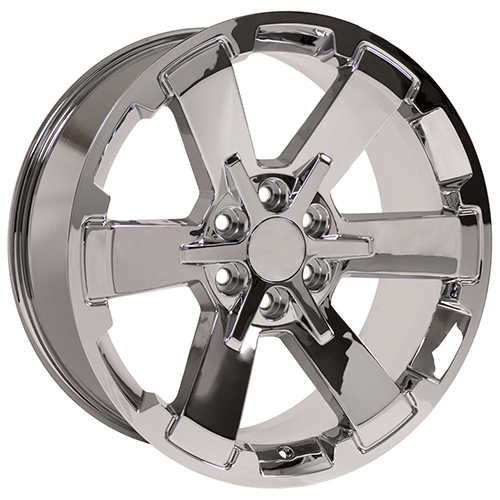 Replica Wheel Chevrolet Silverado Rally CV41B Chrome Photo