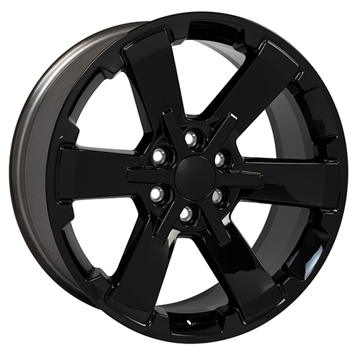 Replica Wheel Chevrolet Silverado Rally CV41B Gloss Black Photo