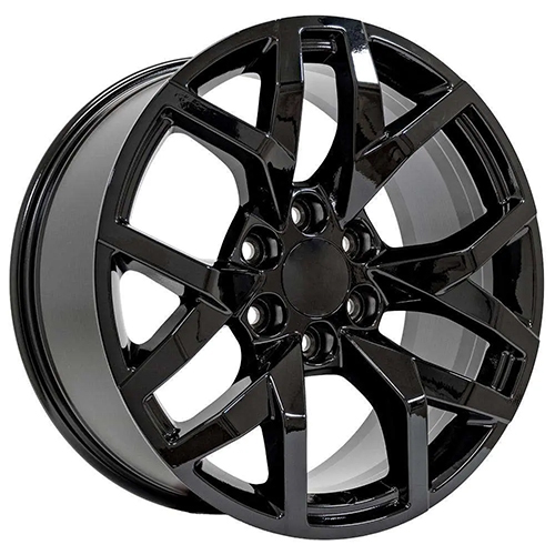 OE Wheels Chevrolet Suburban 1500 CV66 Gloss Black - Part Number CV66-20090-6550-28B OE Wheels Chevrolet Suburban 1500 CV66 Gloss Black Photo