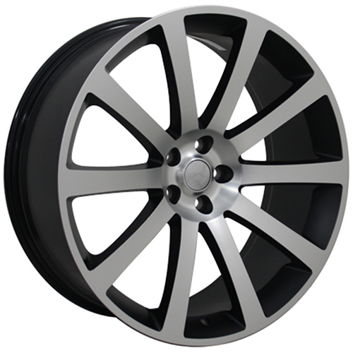 OE Wheels Chrysler 300 CL02 Satin Black Machined - Part Number CL02-22090-5115-18MB1 OE Wheels Chrysler 300 CL02 Satin Black Machined Photo