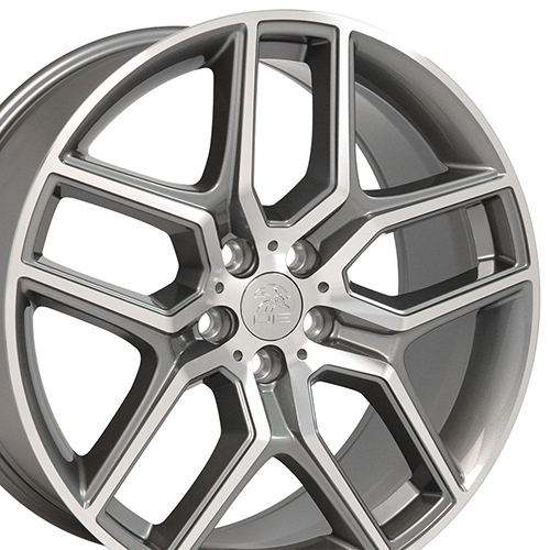 OE Wheels Ford Explorer FR73 Gunmetal Machined - Part Number FR73-20090-5450-44MG OE Wheels Ford Explorer FR73 Gunmetal Machined Photo