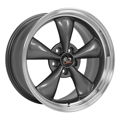OE Wheels Ford Mustang Bullit FR01 Anthracite W/ Machined Lip - Part Number FR01-18100-5450-22AM OE Wheels Ford Mustang Bullit FR01 Anthracite W/ Machined Lip Photo