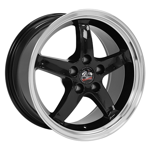 OE Wheels Ford Mustang Cobra FR04 Deep Dish Black - Part Number FR04A-D17080-4425-15BM OE Wheels Ford Mustang Cobra FR04 Deep Dish Black Photo