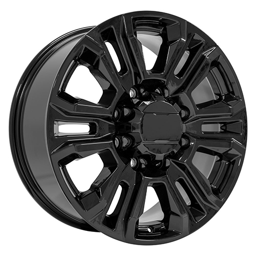 OE Wheels GMC Sierra 2500/3500 HD Denali CV70B Gloss Black - Part Number CV70B-20085-8180-47B OE Wheels GMC Sierra 2500/3500 HD Denali CV70B Gloss Black Photo