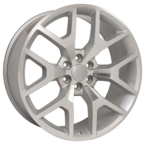 Replica Wheel GMC Sierra CV92 Silver Machined Photo