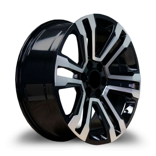 Replica Wheels R668 Gloss Black Machined