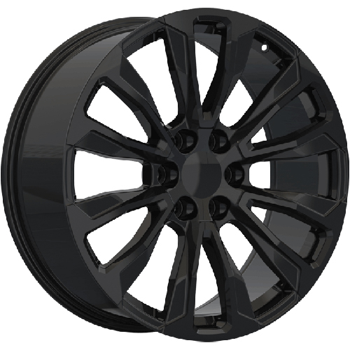 Replica Wheels REP204 Gloss Black - Part Number REP204-24185B Replica Wheels REP204 Gloss Black Photo