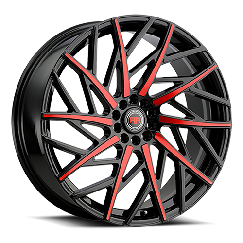 Revolution Racing RR21 Black W/ Red Machined Accents - Part Number RR21-228551420+40BR Revolution Racing RR21 Black W/ Red Machined Accents Photo