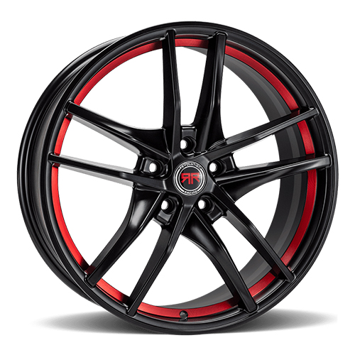 Revolution Racing RR28 Black W/ Machined Red Undercut - Part Number RR28-208514+40BRR Revolution Racing RR28 Black W/ Machined Red Undercut Photo