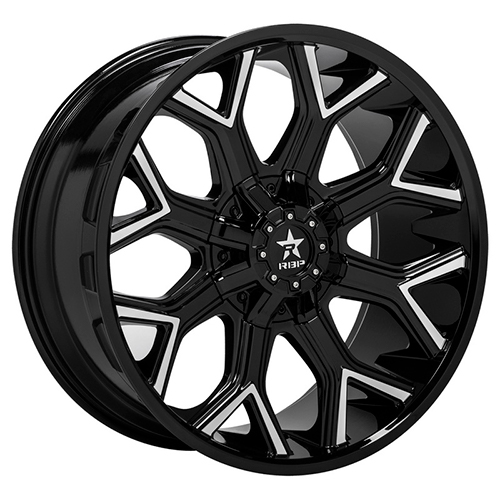 RBP 88R Tribute Black Milled - Part Number 88R-2010-97-00BG RBP 88R Tribute Black Milled Photo