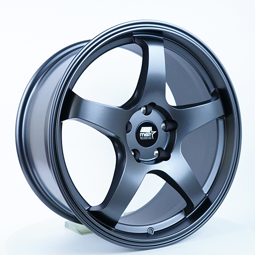 MST Flow Formed CR D2 Matte Gunmetal - Part Number D2-89565-38-MGM MST Flow Formed CR D2 Matte Gunmetal Photo