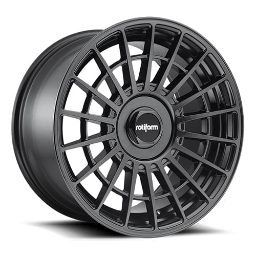 Rotiform Las-R R142 Matte Black - Part Number R1421900F3+35 Rotiform Las-R R142 Matte Black Photo