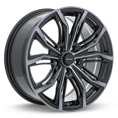 RTX Black Widow Black Machined W/ Grey Accents - Part Number 082439 RTX Black Widow Black Machined W/ Grey Accents Photo