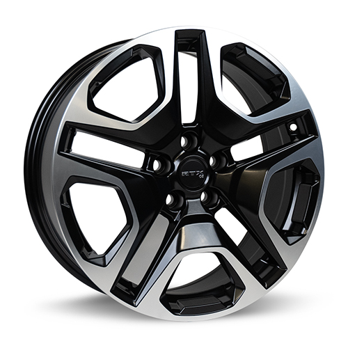 RTX Osaka Satin Black Machined - Part Number 082975 RTX Osaka Satin Black Machined Photo