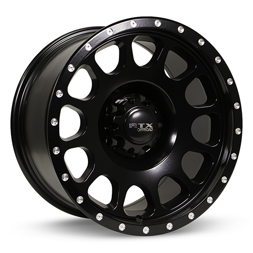 RTX Baja Satin Black W/ Milled Rivets - Part Number 082805 RTX Baja Satin Black W/ Milled Rivets Photo