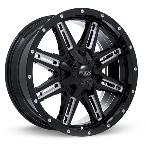 RTX Ravine Black Milled - Part Number 082084 RTX Ravine Black Milled Photo