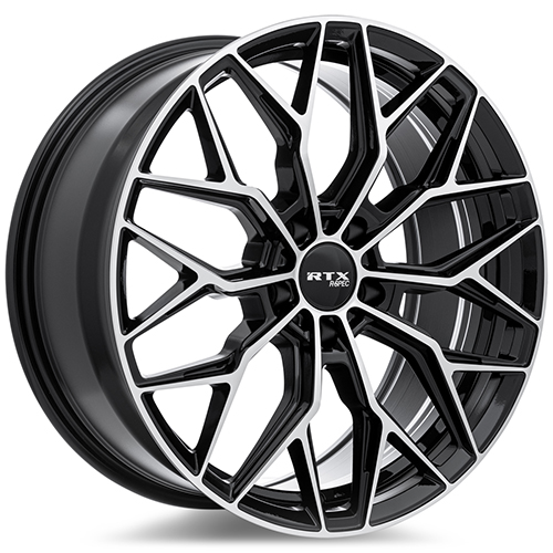 RTX RS02 Gloss Black Machined - Part Number 083154 RTX RS02 Gloss Black Machined Photo