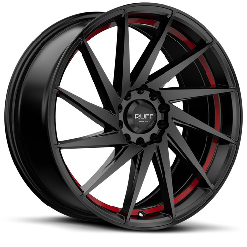 Ruff Racing R363 Satin Black W/ Red Undercut Photo