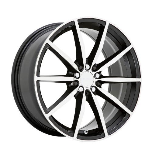 Ruff Racing Burnout Gloss Black Machined - Part Number 1880RFB385D04F72 Ruff Racing Burnout Gloss Black Machined Photo