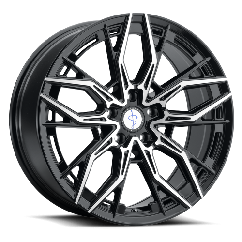 Sapphire Luxury Alloys Sx07 Gloss Black Machined