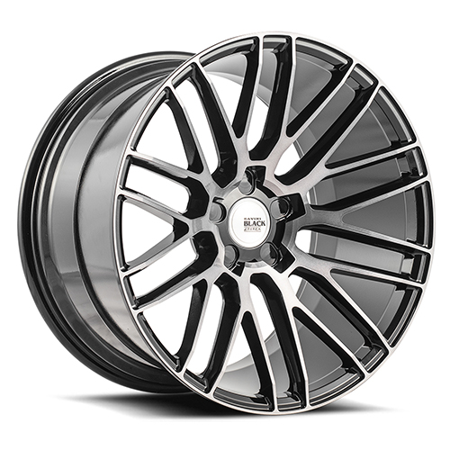 Savini BM13 Gloss Black Double Dark Tint - Part Number BM13-22090000D1557-5x112-ET50 Savini BM13 Gloss Black Double Dark Tint Photo