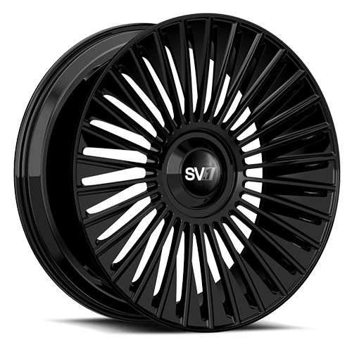 Savini SV.1 X2 Gloss Black - Part Number SV1X02-24100512G2866 Savini SV.1 X2 Gloss Black Photo