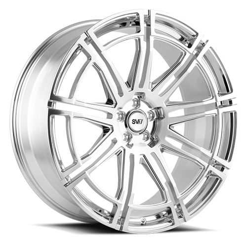 Savini SV.1 X3 Brushed W/ High Polished Accents - Part Number SV1X03-24100655H2578 Savini SV.1 X3 Brushed W/ High Polished Accents Photo