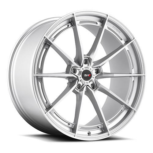 Savini SVF01 Brushed Silver - Part Number SVF01-19090000R1557-5x112-ET35 Savini SVF01 Brushed Silver Photo