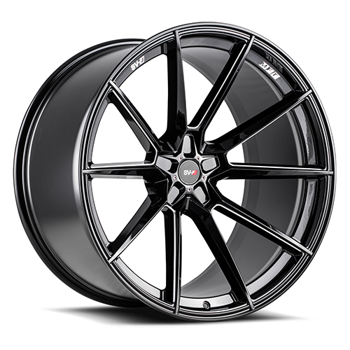 Savini SVF04 Gloss Black Milled - Part Number SVF04-2011C000F1557-5x110-ET45 Savini SVF04 Gloss Black Milled Photo