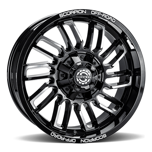 Scorpion Razor Black W/ Machined Accents - Part Number RZ-2210870-19BM Scorpion Razor Black W/ Machined Accents Photo