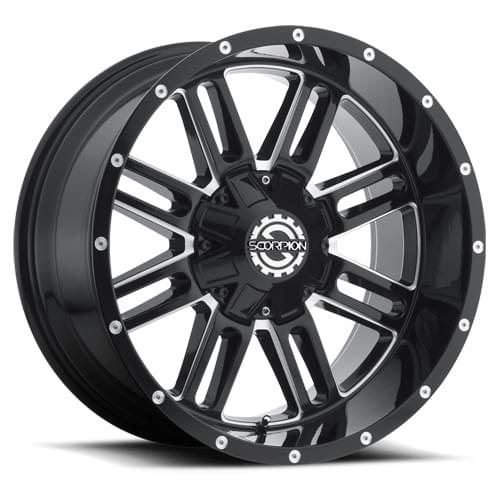 Scorpion SC-18 Black Milled - Part Number SC18-1791051271397+12ML Scorpion SC-18 Black Milled Photo