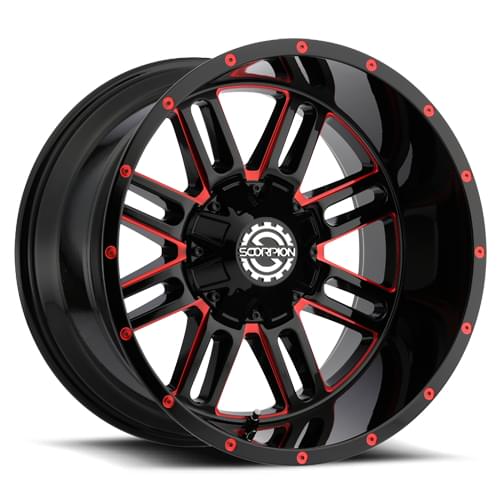 Scorpion SC-18 Red Milled - Part Number SC18-20108165-19RML Scorpion SC-18 Red Milled Photo