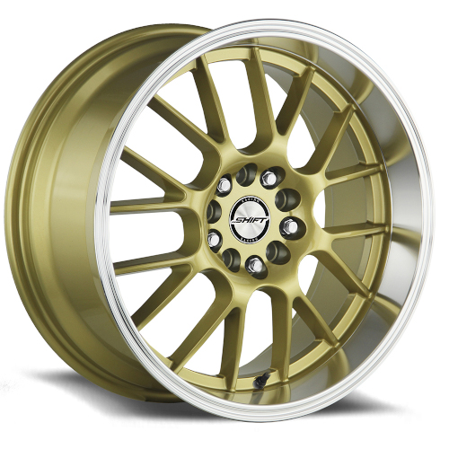 Shift Crank H28 Gold Polished Lip - Part Number H28850130GP Shift Crank H28 Gold Polished Lip Photo