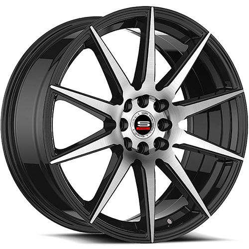 Spec-1 SP-51 Gloss Black Machined - Part Number SP-5117753242GBM Spec-1 SP-51 Gloss Black Machined Photo