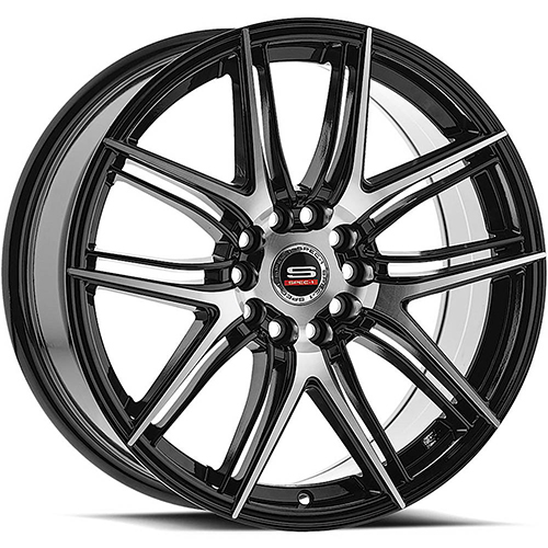 Spec-1 SP-56 Gloss Black Machined - Part Number SP-5617753542GBM Spec-1 SP-56 Gloss Black Machined Photo