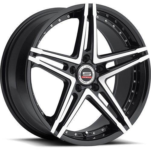 Spec-1 SP-5 Gloss Black Machined - Part Number SP5S-20851638GBM Spec-1 SP-5 Gloss Black Machined Photo