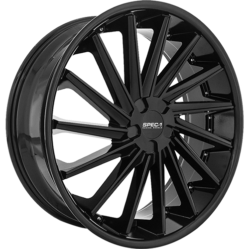 Spec-1 SPL-004 Gloss Black - Part Number SPL00424901815GB Spec-1 SPL-004 Gloss Black Photo