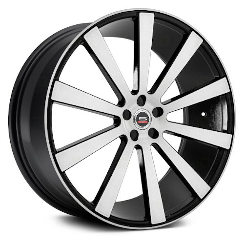 Spec-1 SPL-202 Gloss Black Brushed - Part Number SPL20220901532GBB Spec-1 SPL-202 Gloss Black Brushed Photo