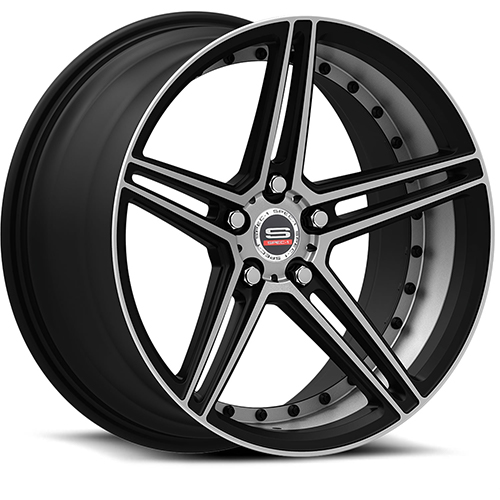 Spec-1 SPM-77 Gloss Black Machined - Part Number SPM7720904032GBM-DT5108 Spec-1 SPM-77 Gloss Black Machined Photo