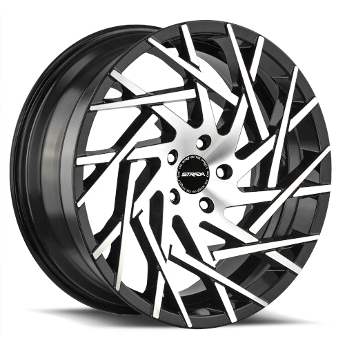 Strada Nido S64 Gloss Black Machined - Part Number S64051435GBM Strada Nido S64 Gloss Black Machined Photo