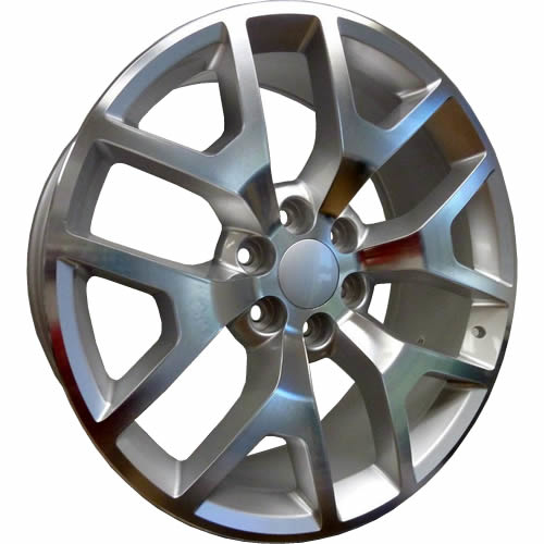 Strada OE Replica GMC Sierra R150 Silver Machined - Part Number R150-663931SM Strada OE Replica GMC Sierra R150 Silver Machined Photo