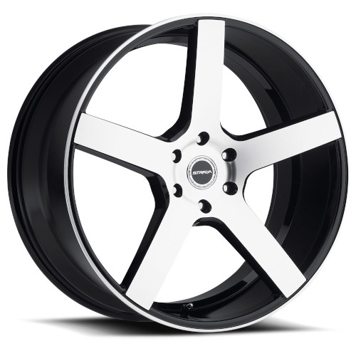 Strada Perfetto S35 Gloss Black Machined - Part Number S35852040GBM Strada Perfetto S35 Gloss Black Machined Photo