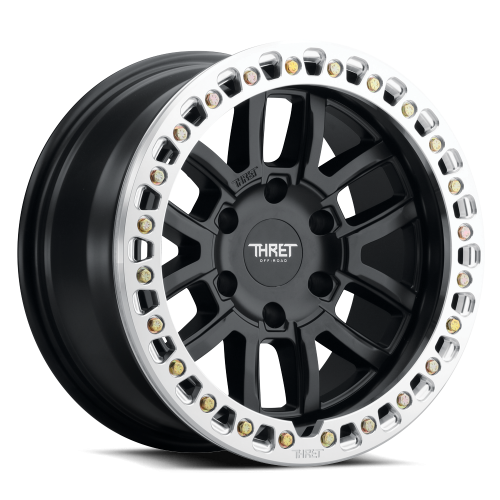 Thret Offroad Maze 602 Matte Black W/ Machined Ring